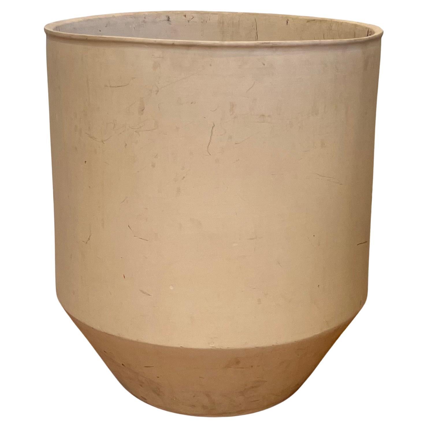 Mid Century Malcolm Leland Planter Bisque Finish For Sale