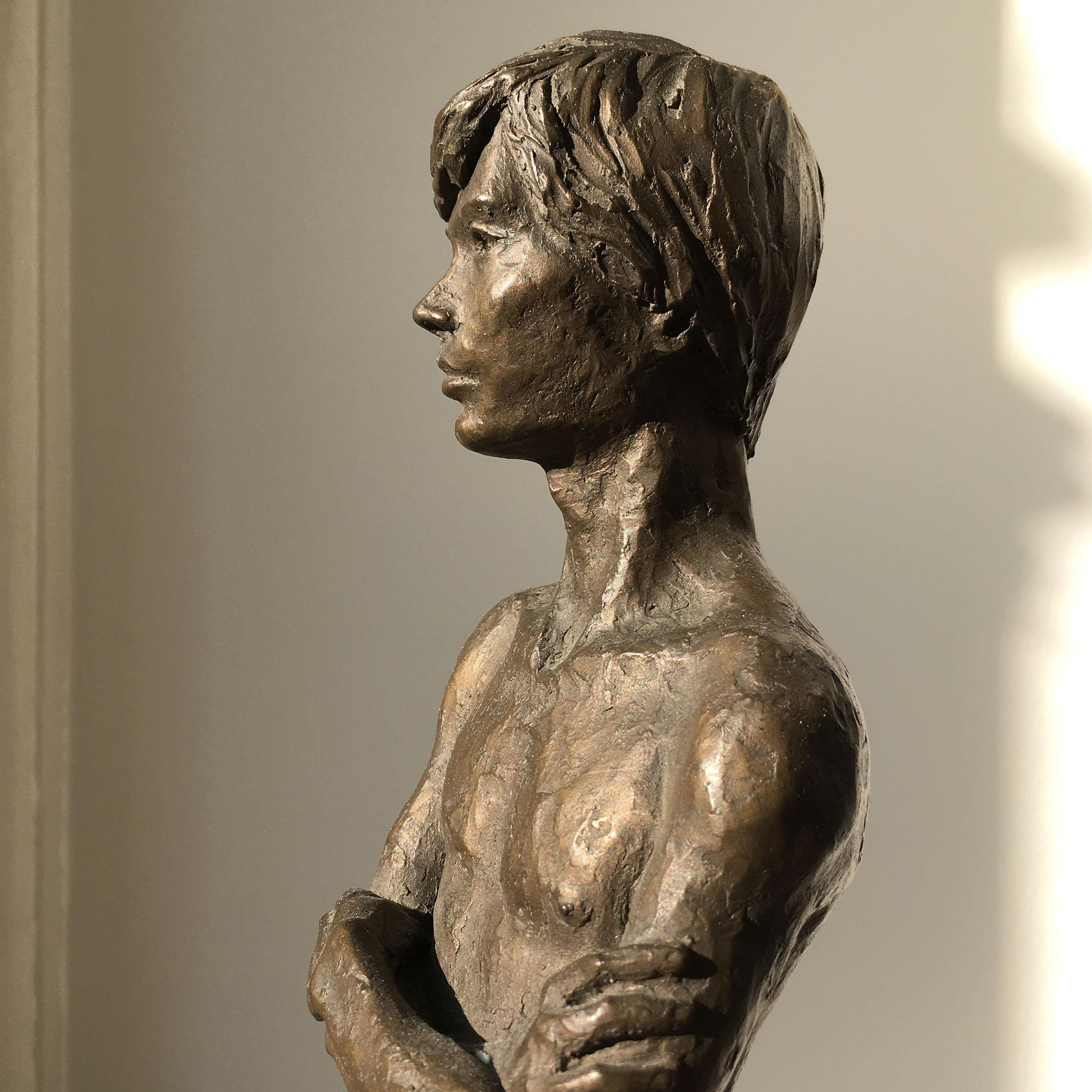 20th Century Midcentury Male Nude Sculpture