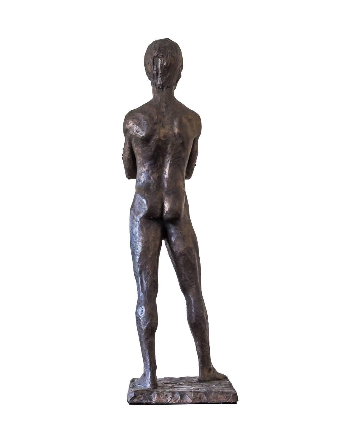 Mid-Century Modern Midcentury Male Nude Sculpture