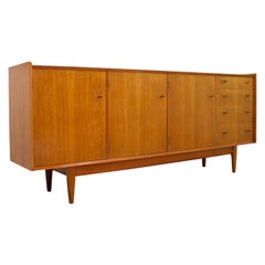 Midcentury Maple and Teak Sideboard from Maple & Co., 1960s