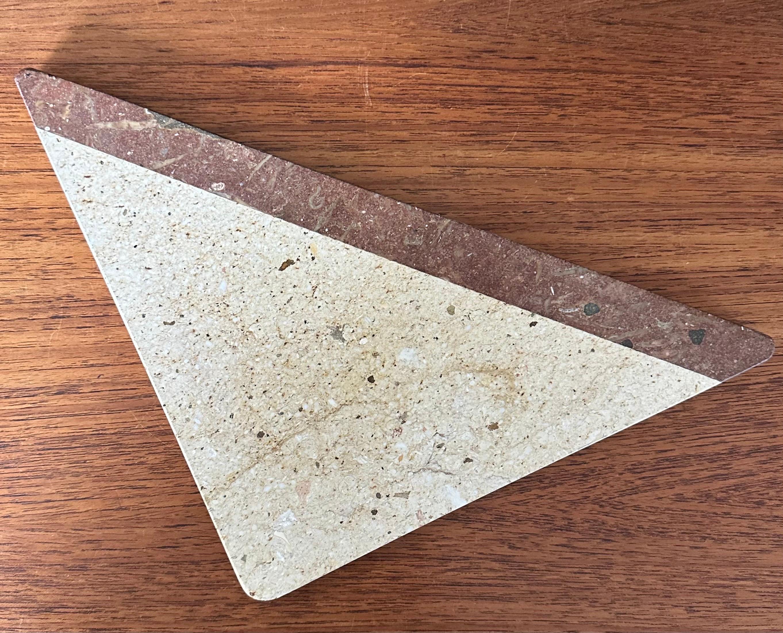 Taiwanese Mid-Century Marble Cheese Board by Georges Briard For Sale