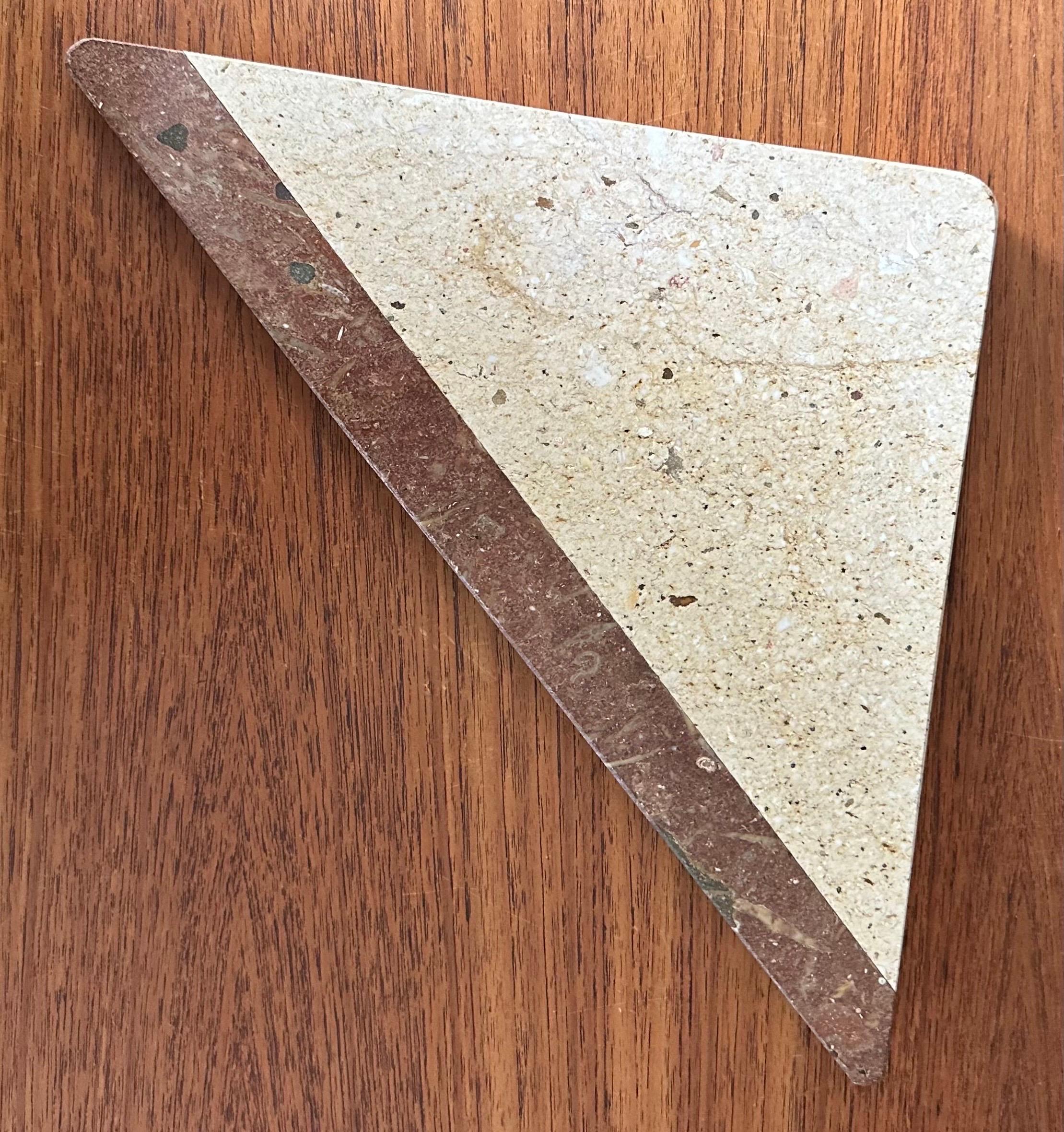 20th Century Mid-Century Marble Cheese Board by Georges Briard For Sale