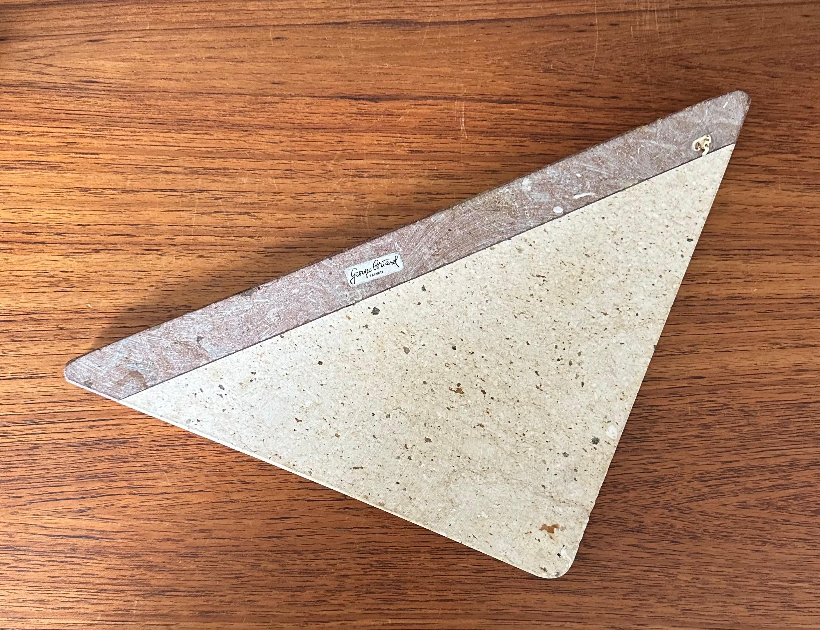 Cheese Board aus Marmor von Georges Briard aus der Mitte des Jahrhunderts im Angebot 3