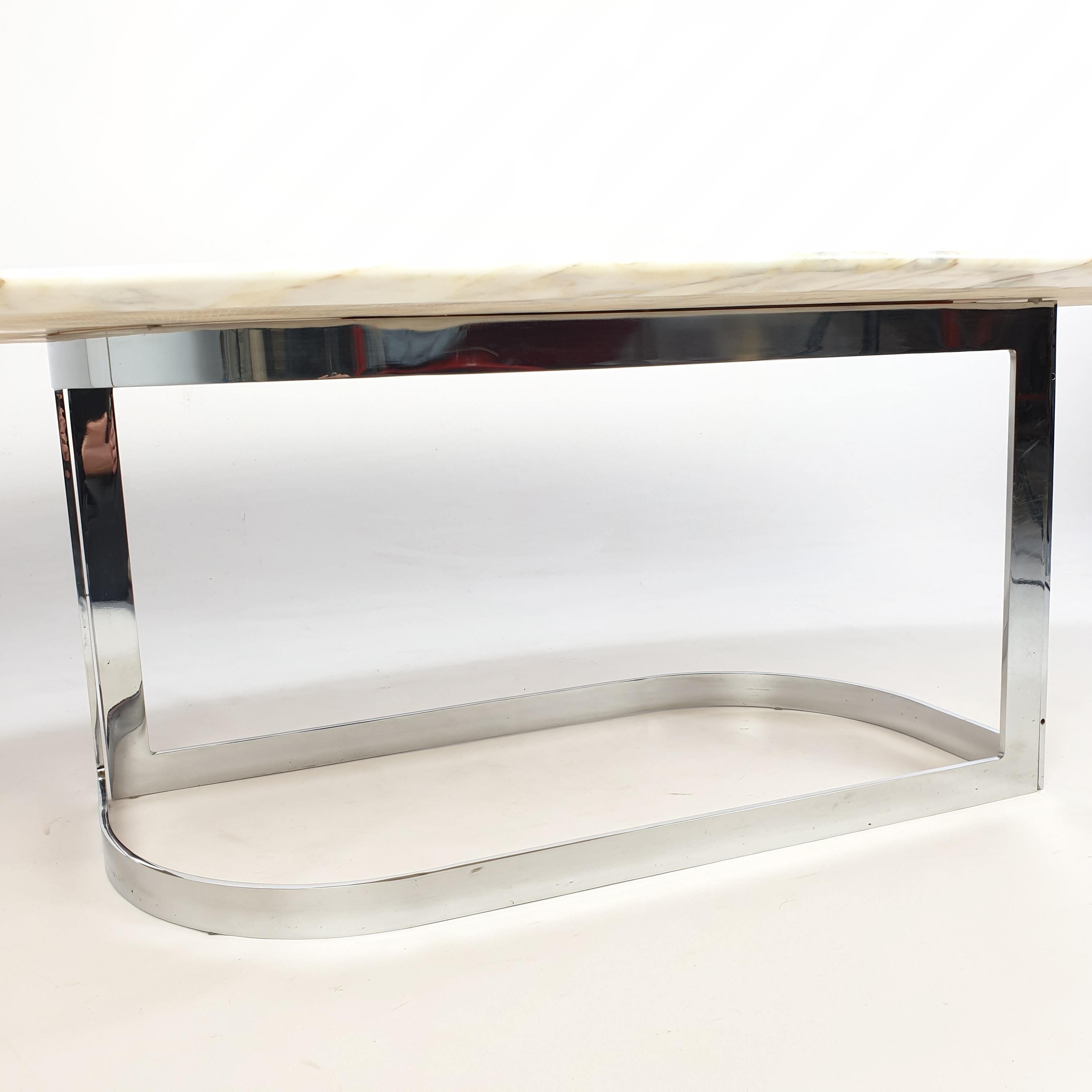 Mid-Century Marble Coffee Table by Roche Bobois, 1970s 6