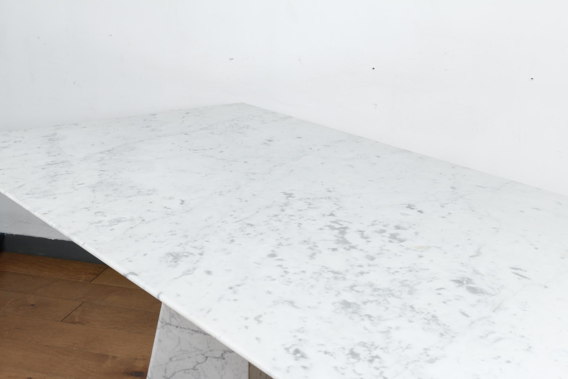 Mid Century Marble Dining Table 5