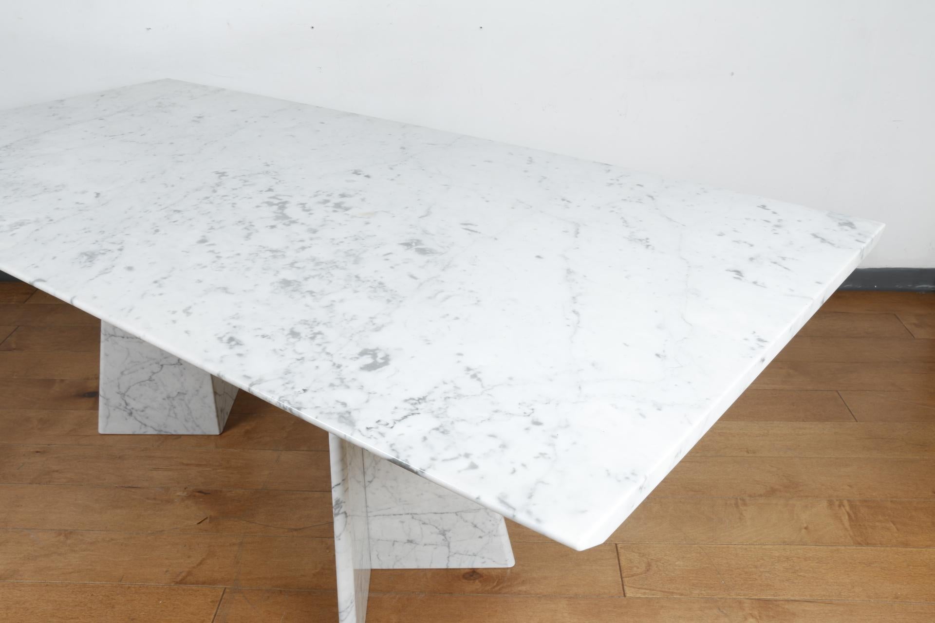 Mid Century Marble Dining Table 7