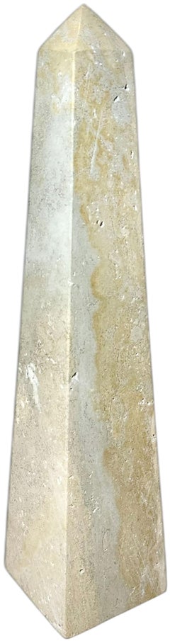 Mid Century Marble Obelisk