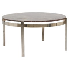 Mid-Century Marble Top Coffee Table