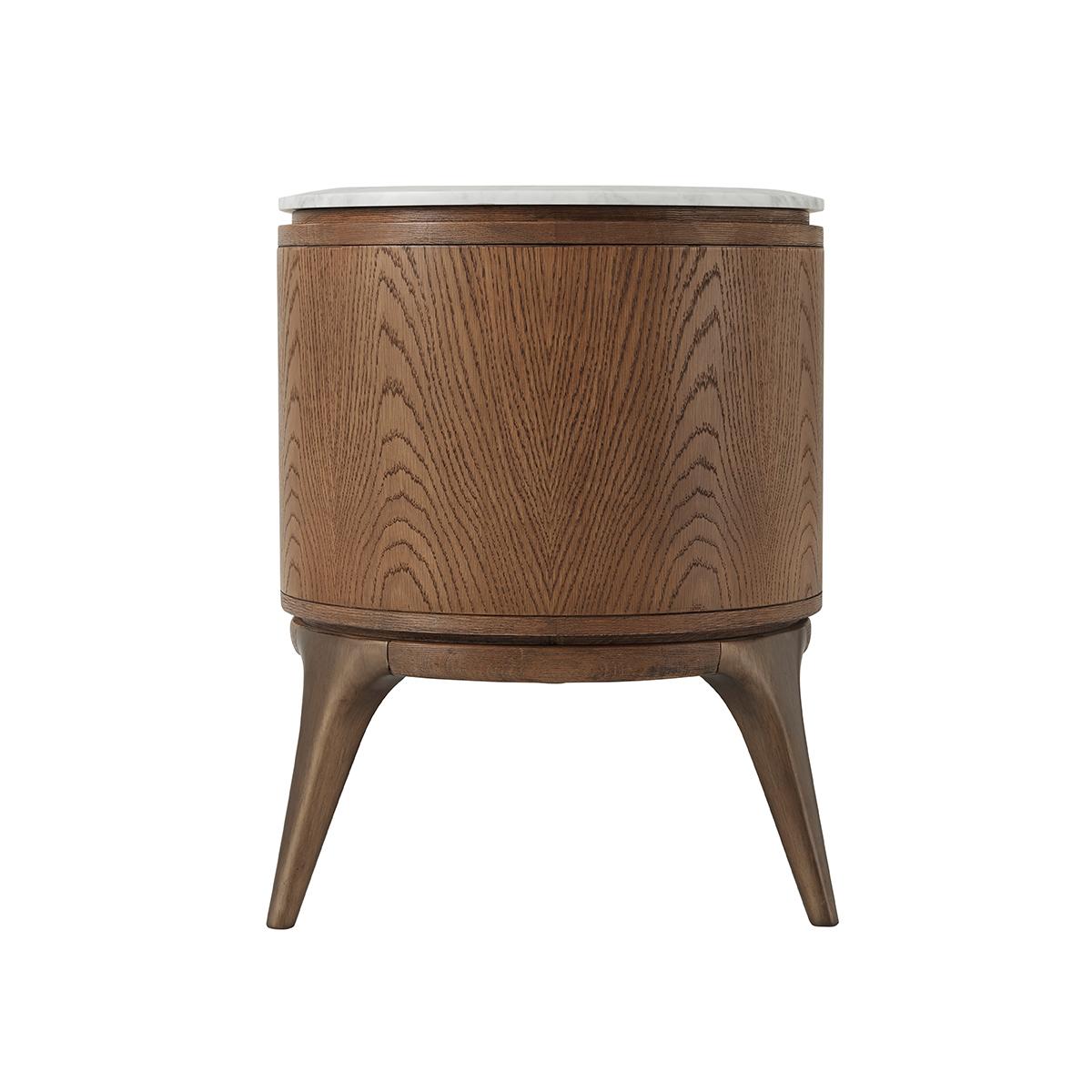 Mid Century Marble Top TV Console at 1stDibs tv console marble top