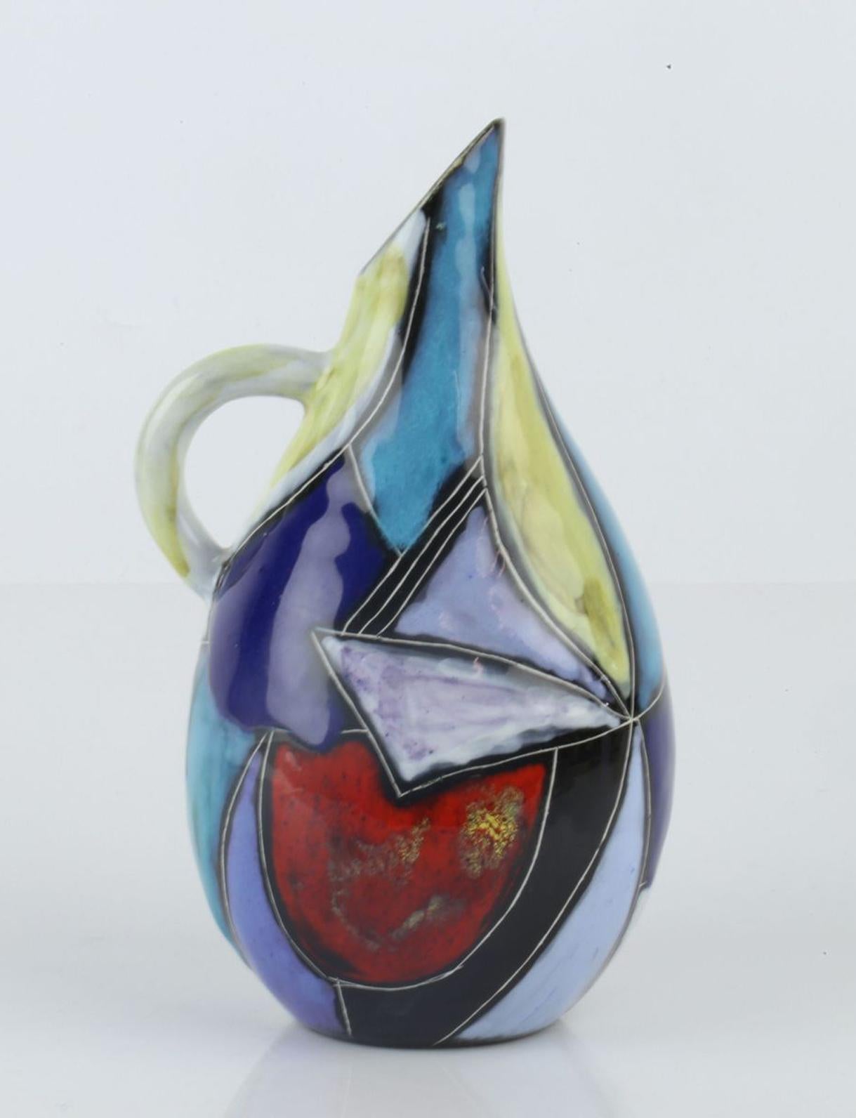 Italian Mid-Century  Marcello Fantoni Studio Vase made in Italy. For Sale
