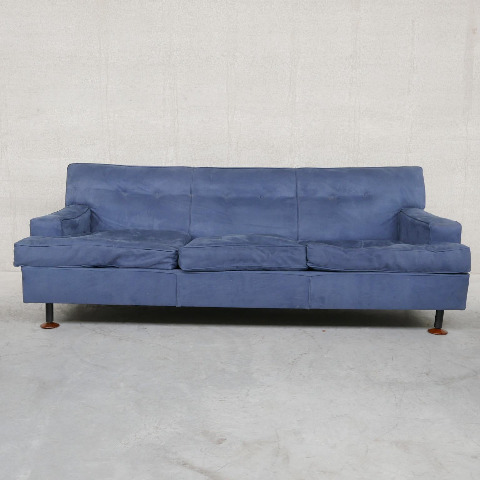 20th Century Mid-Century Marco Zanuso 'Square' Sofa and Armchairs Suite