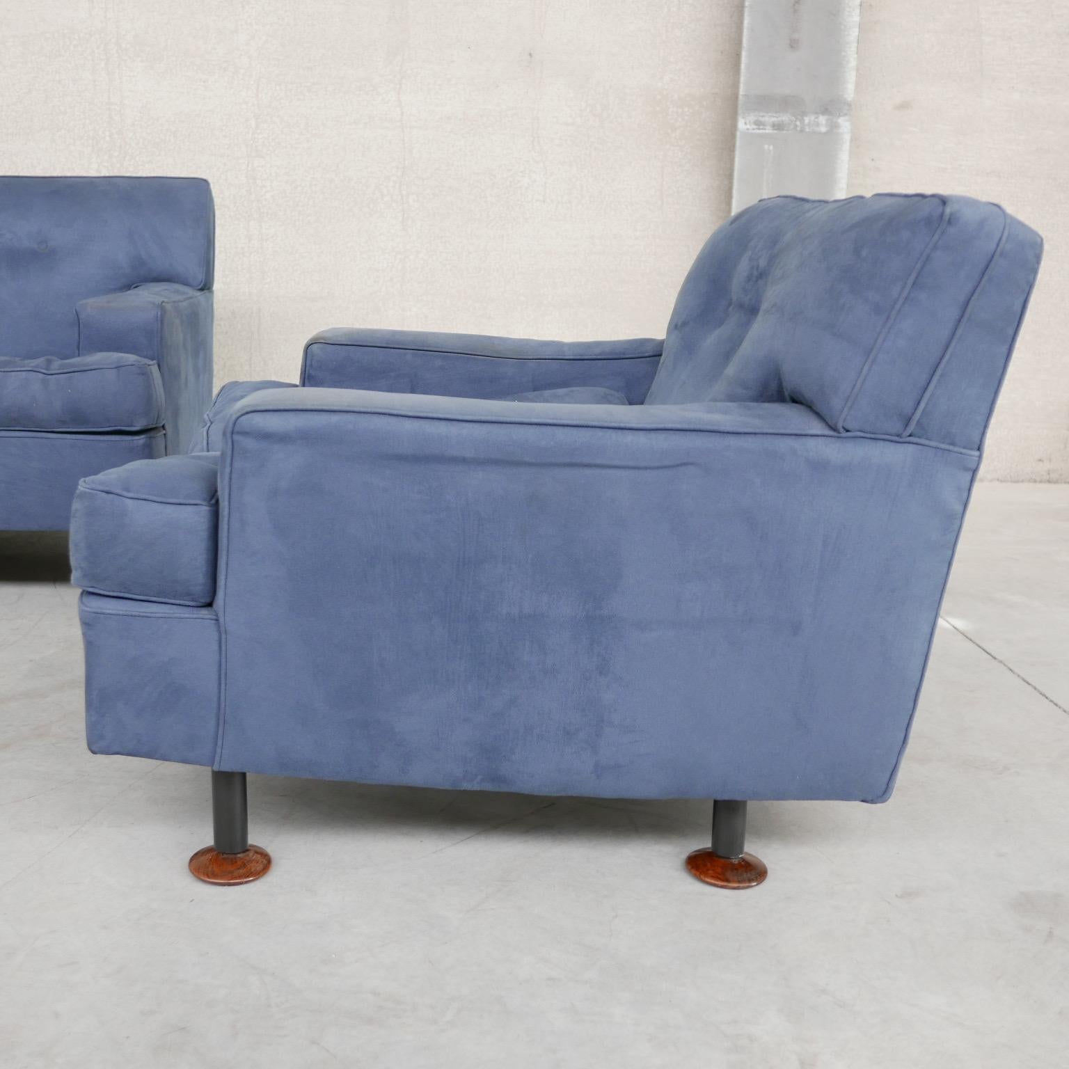 Mid-Century Marco Zanuso 'Square' Sofa and Armchairs Suite 1