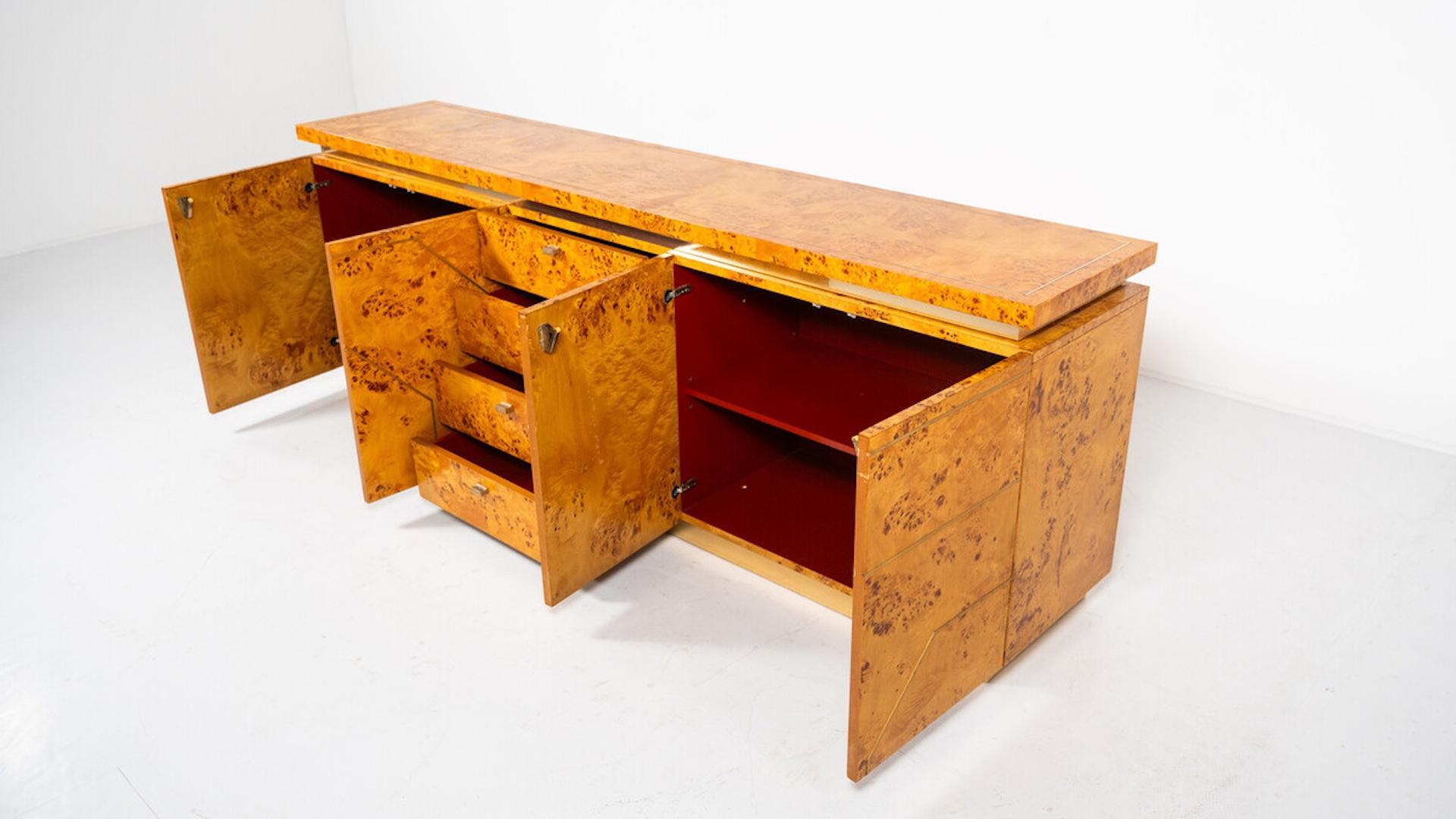 Credenza Margot di metà secolo di Gianluigi Gorgoni per Fratelli Turri, anni '80 in vendita 4