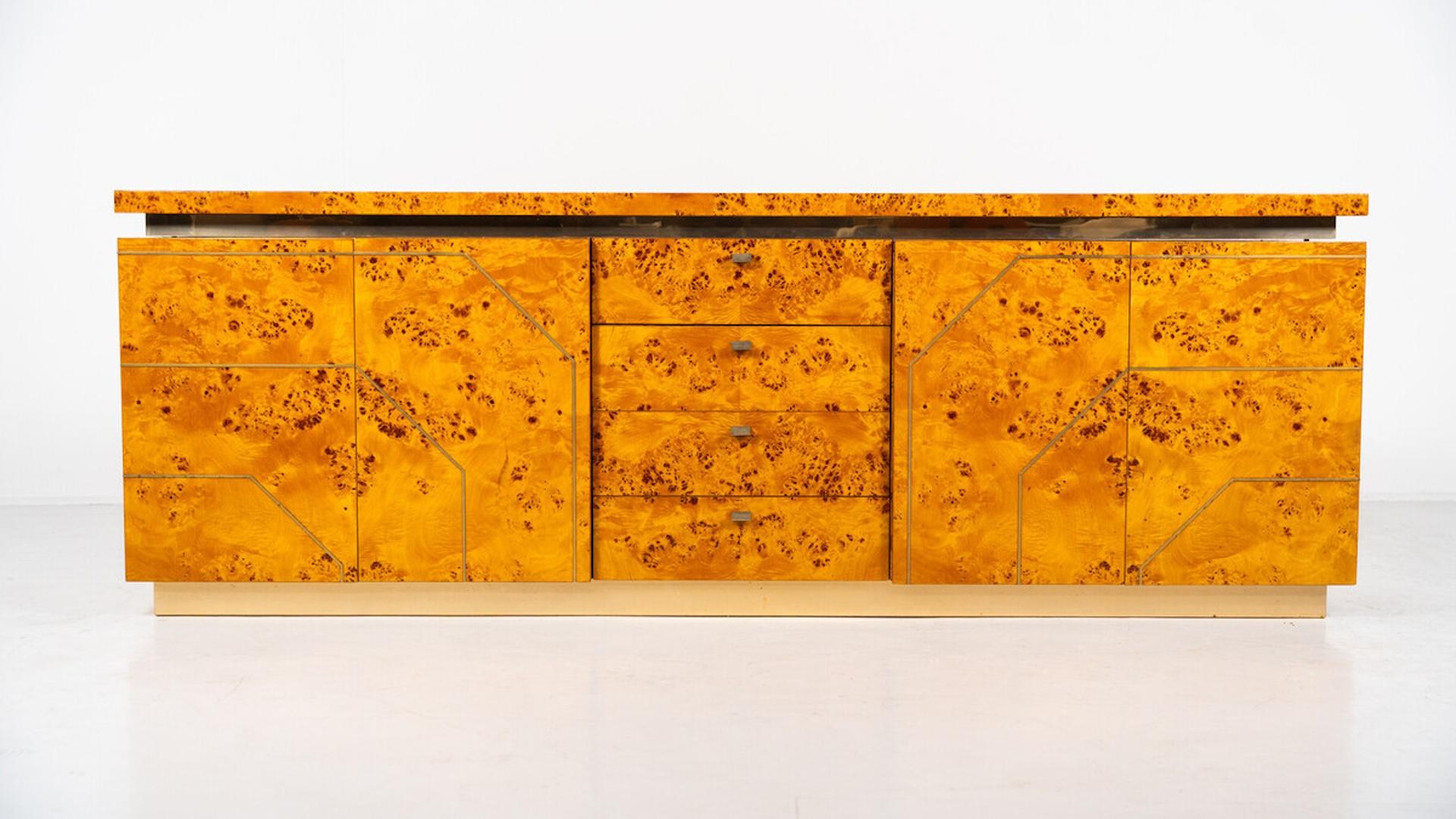 Credenza Margot di metà secolo di Gianluigi Gorgoni per Fratelli Turri, anni '80 in vendita 5