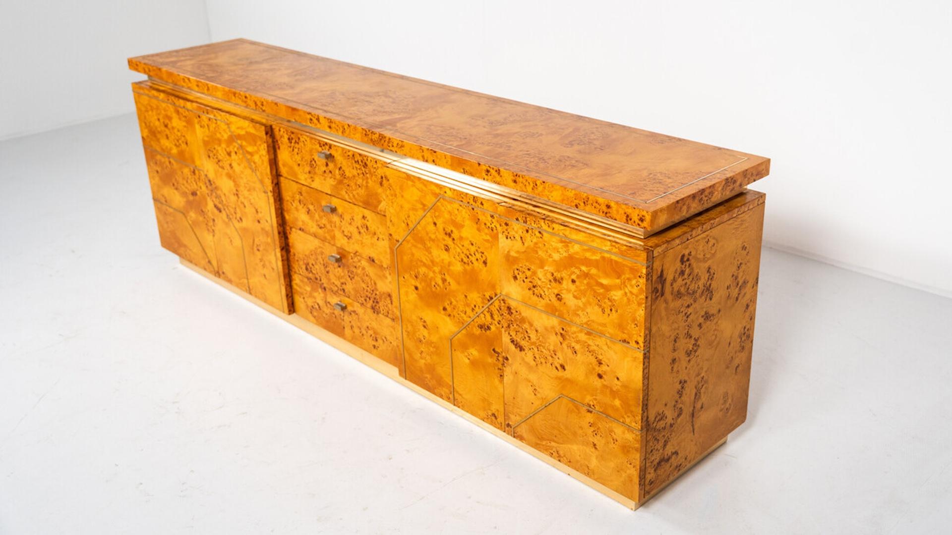 Credenza Margot di metà secolo di Gianluigi Gorgoni per Fratelli Turri, anni '80 in vendita 8