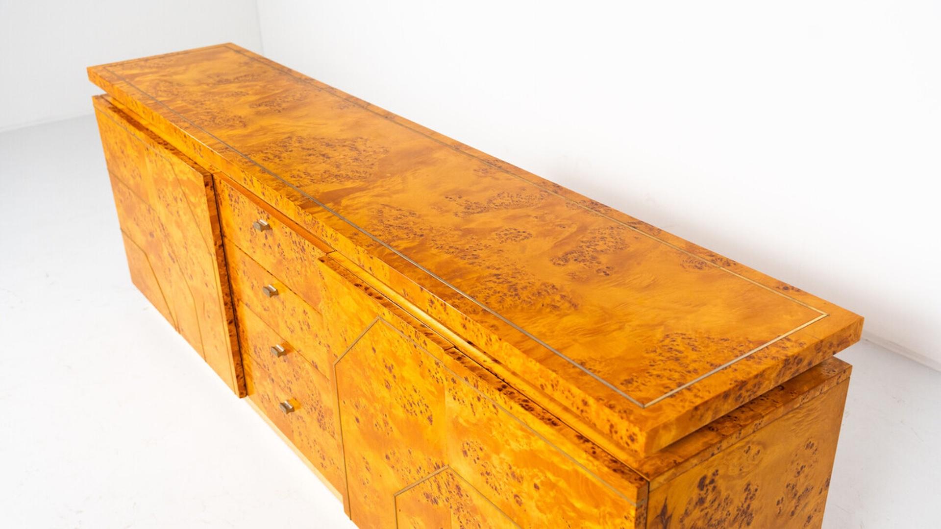 Credenza Margot di metà secolo di Gianluigi Gorgoni per Fratelli Turri, anni '80 In condizioni buone in vendita a Brussels, BE