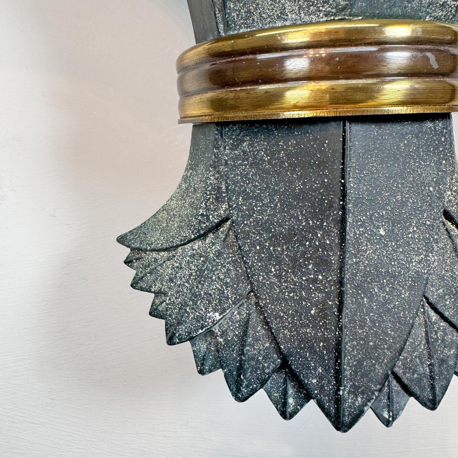 Chandelier à feuilles Marin SA d'Espagne du milieu du siècle en vente 2