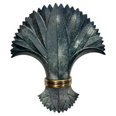 Mid-Century Mariner SA of Spain Leaf Uplighter