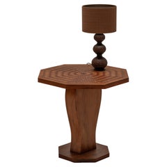 Mid-Century Marquetry Side Table, 1950/60s