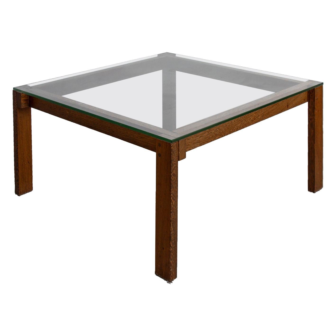 Midcentury Martin Visser Wengé Vintage Coffee Table, 1960s