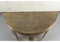 Midcentury Mastercraft Demilune Cabinet