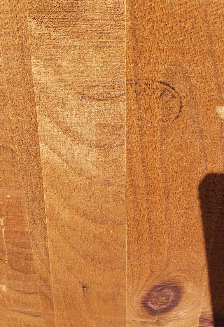 MidCentury Mastercraft Pine TwoShelf Low Bookcase For Sale at 1stDibs