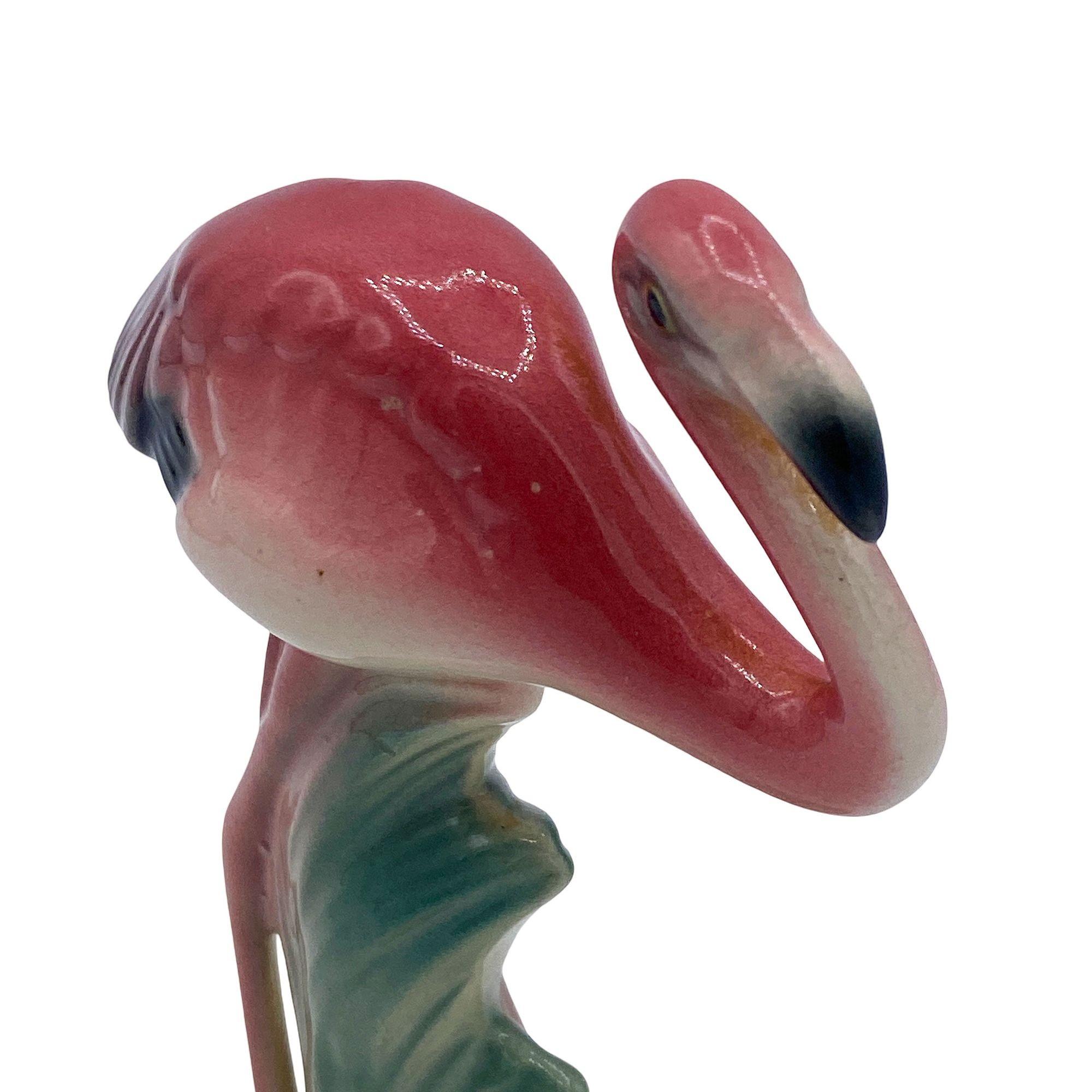 Mini figurines de table assorties en céramique Flamant rose du milieu du siècle Par Brad Keeler en vente 3