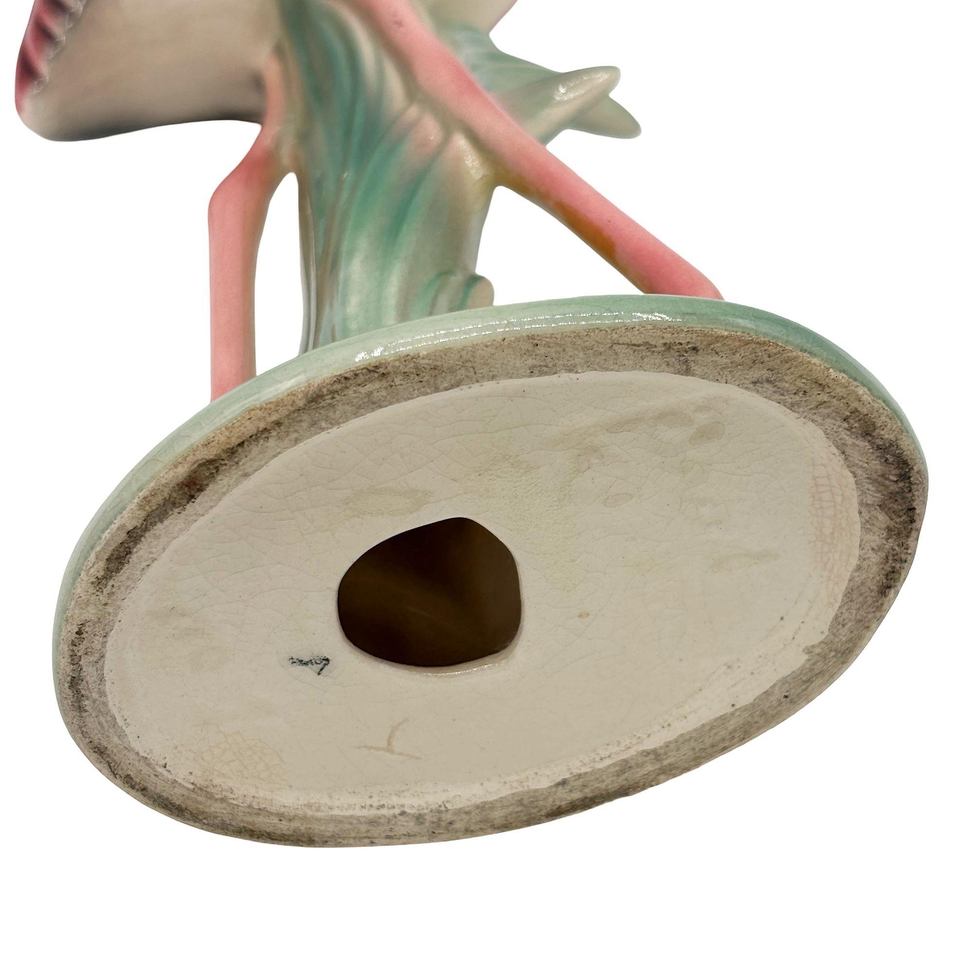 Set de vases de table assortis en céramique Pink Flamingo Mid-century By Brad Kealer en vente 9