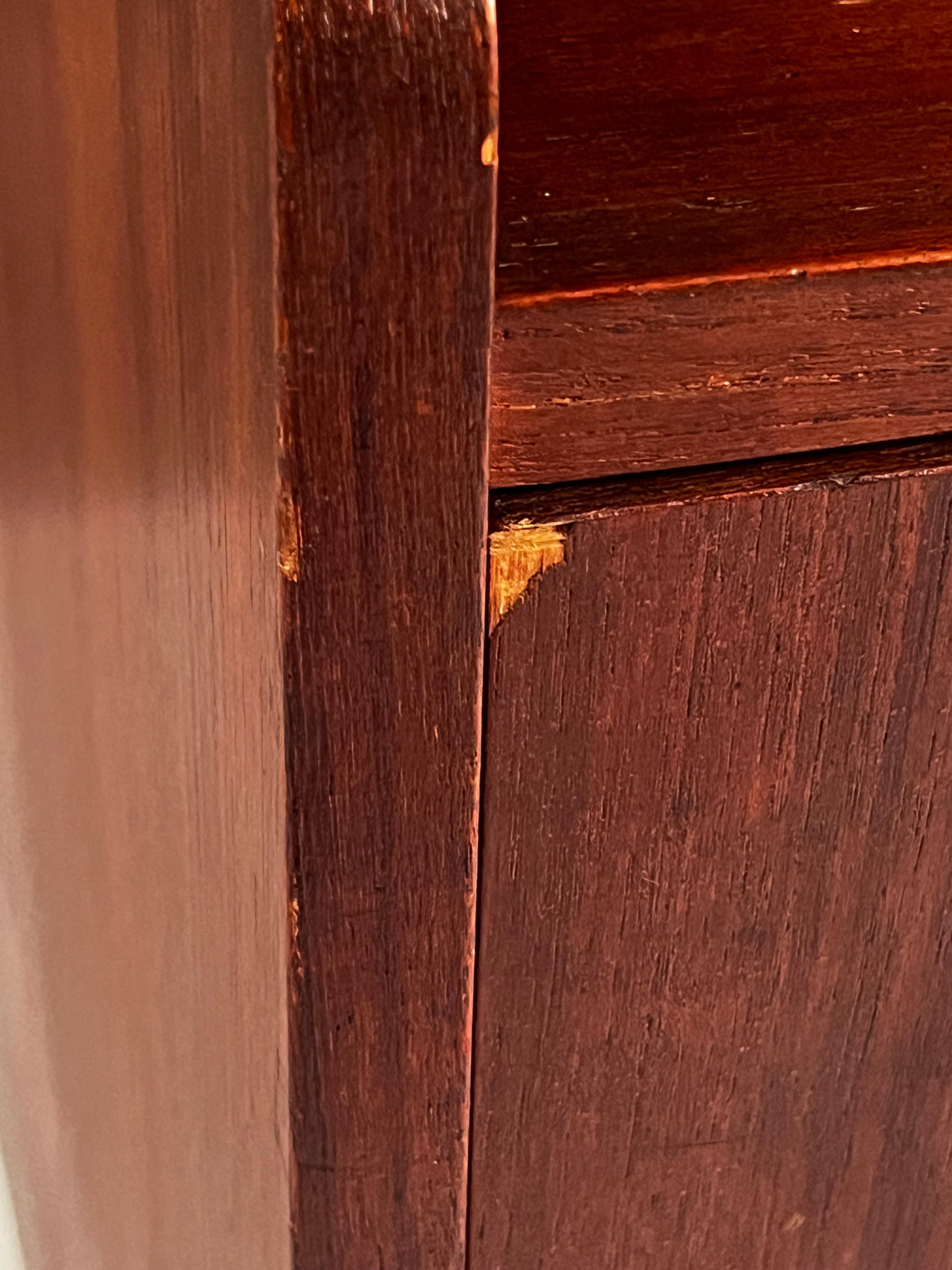 Scrivania a ribalta in teak danese di metà secolo Maurice Villency in vendita 2