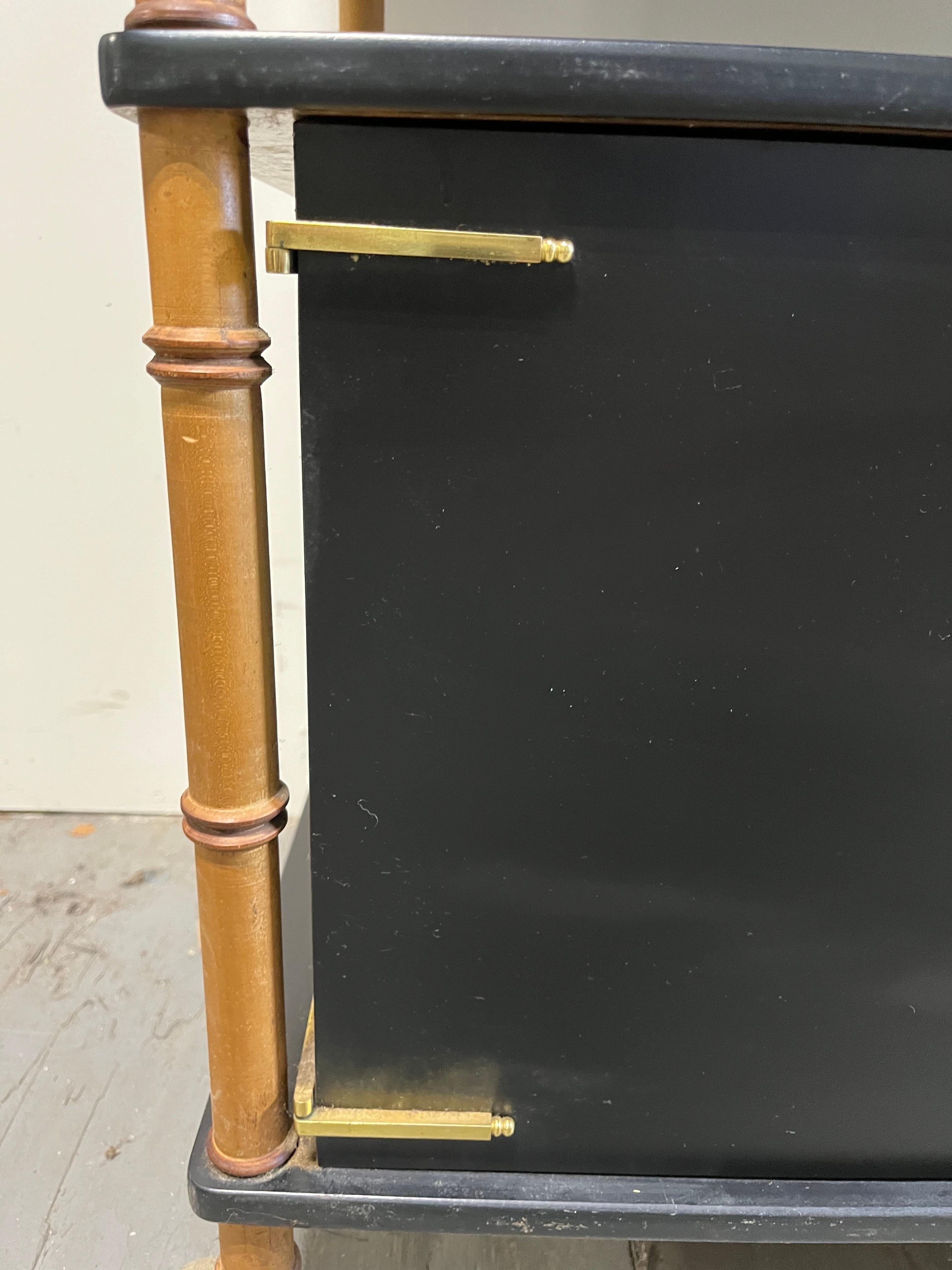 Mid Century Maxwell Phillip Bar Cart Drop Leaf For Sale 3