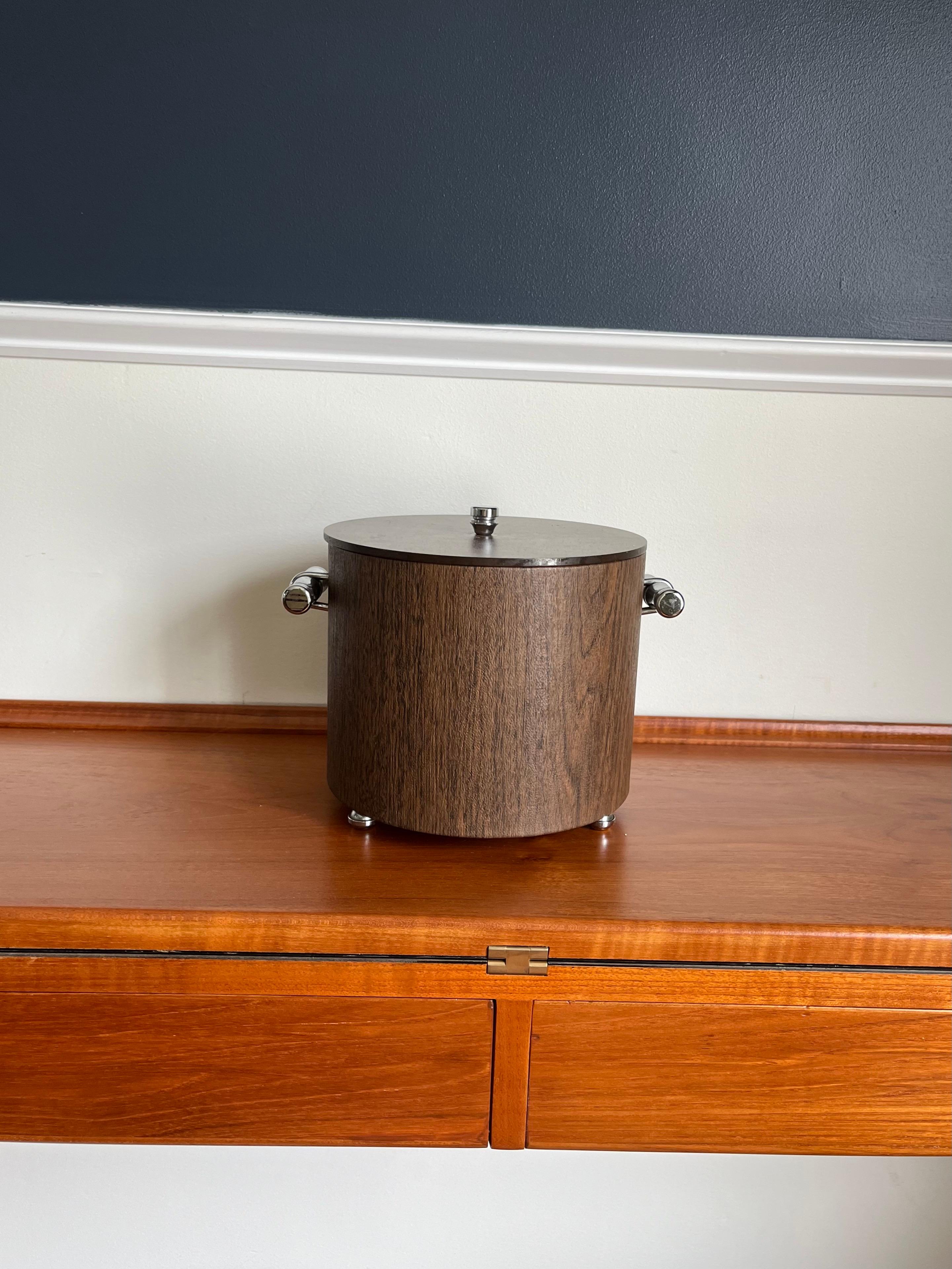 Mid Century Maxwell Phillips Ice Bucket For Sale 2