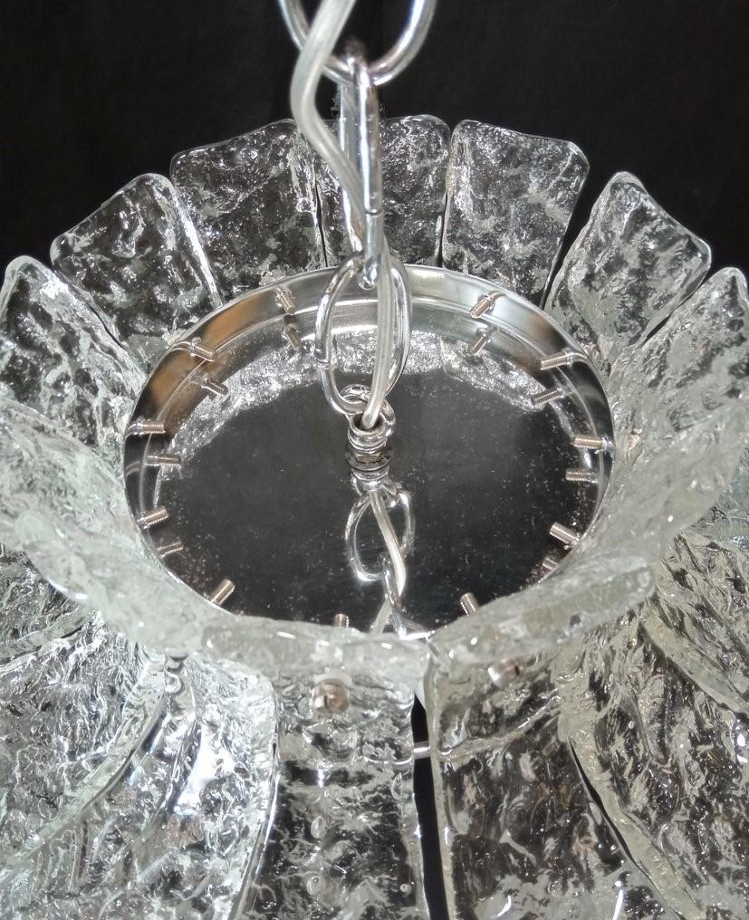 Large Murano Glass Chandelier by Carlo Nason for Mazzega, Italy, 1960s   For Sale 5