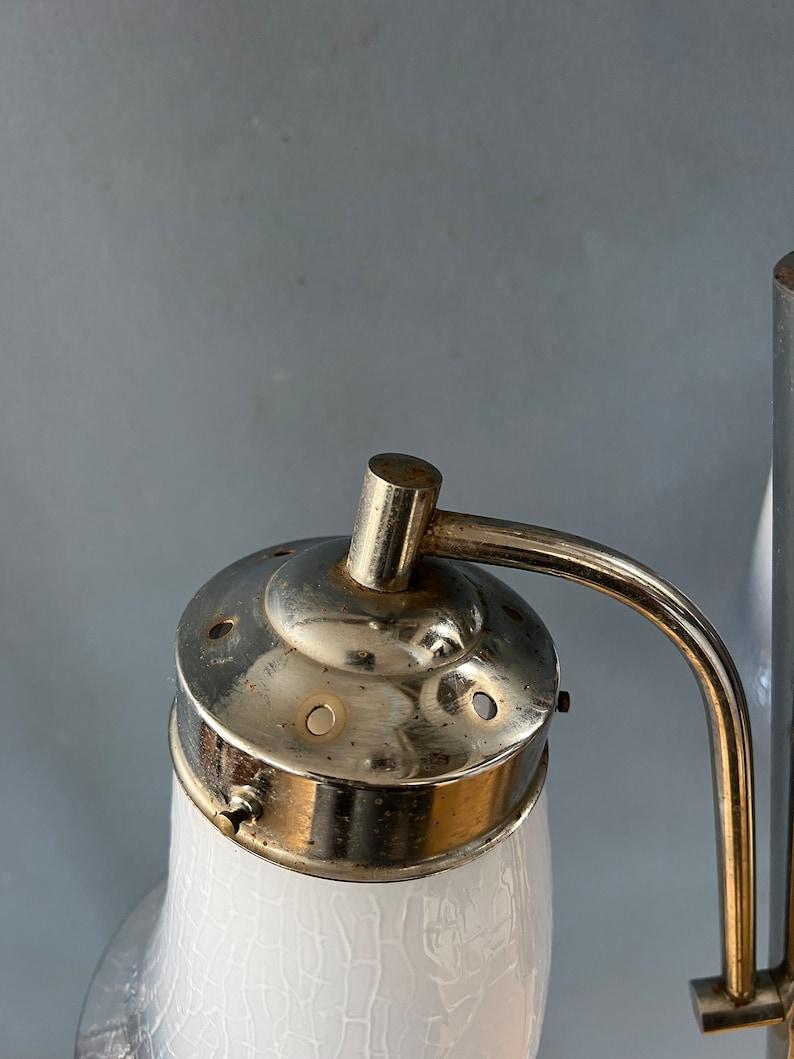 Mid Century Mazzega Murano Glass Chandelier Lamp, 1970s For Sale 6