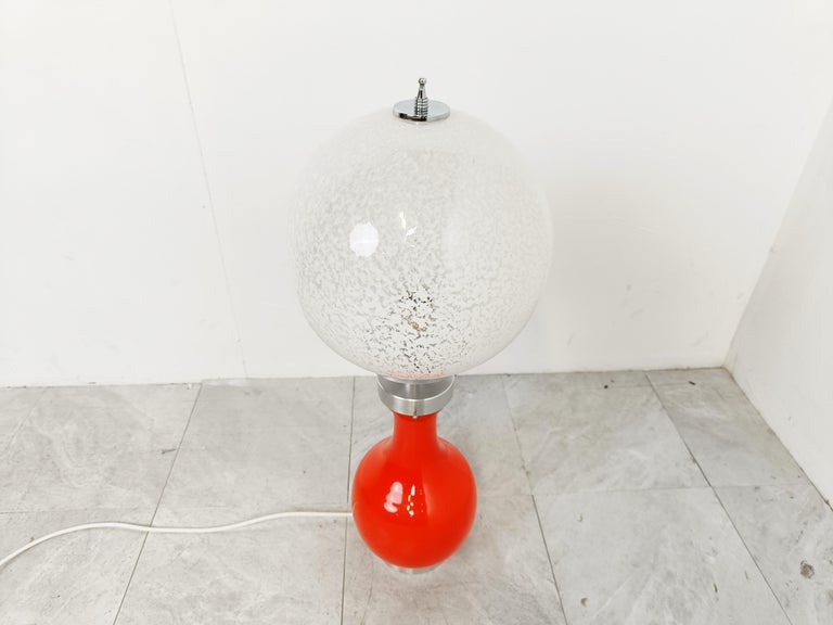 Midcentury Mazzega Table Lamp, 1970s For Sale at 1stDibs