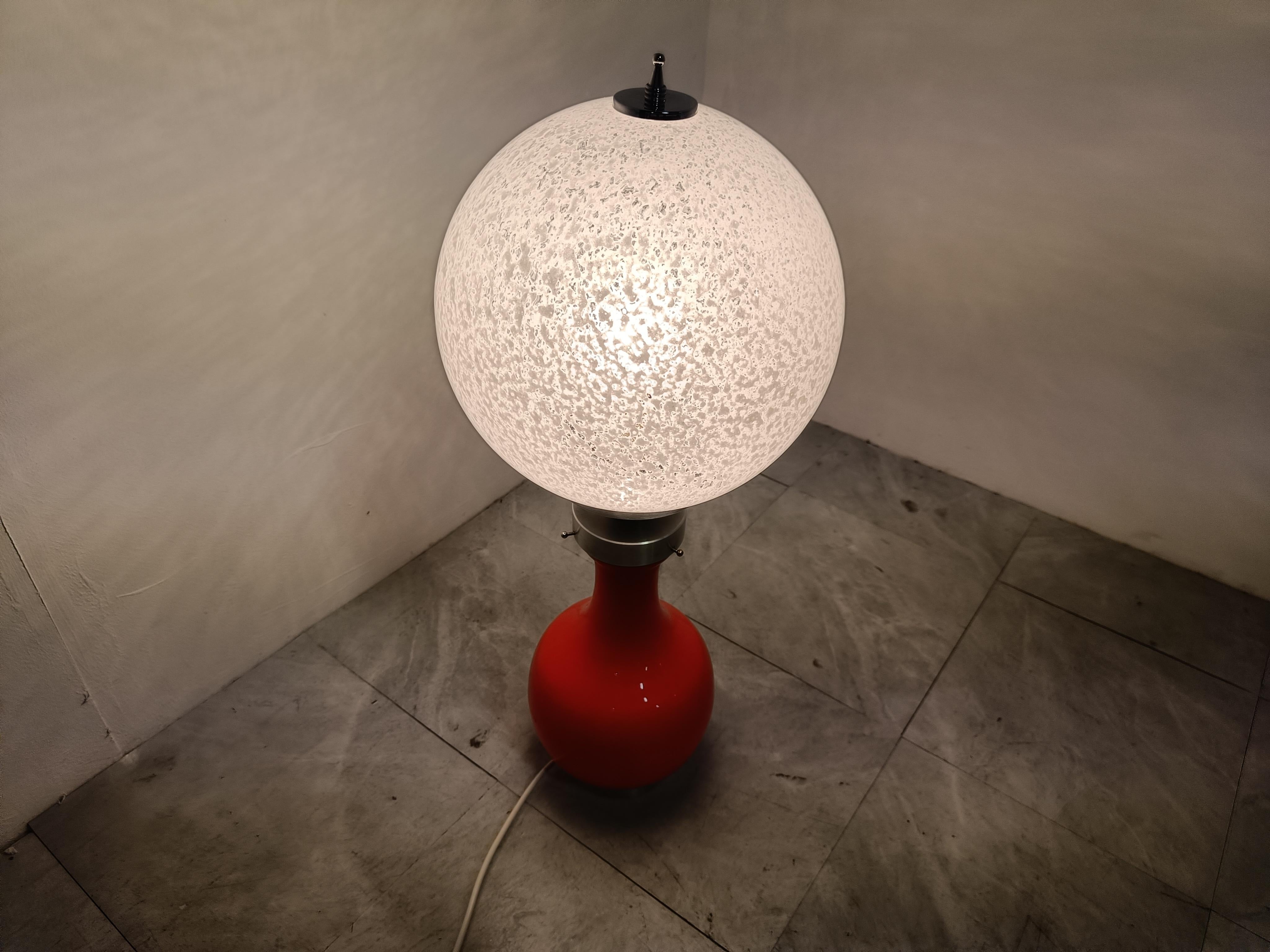 Midcentury Mazzega Table Lamp, 1970s For Sale 2