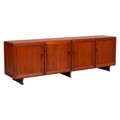 Midcentury MB15 Sideboard in Teak by Franco Albini for Poggi, 1957