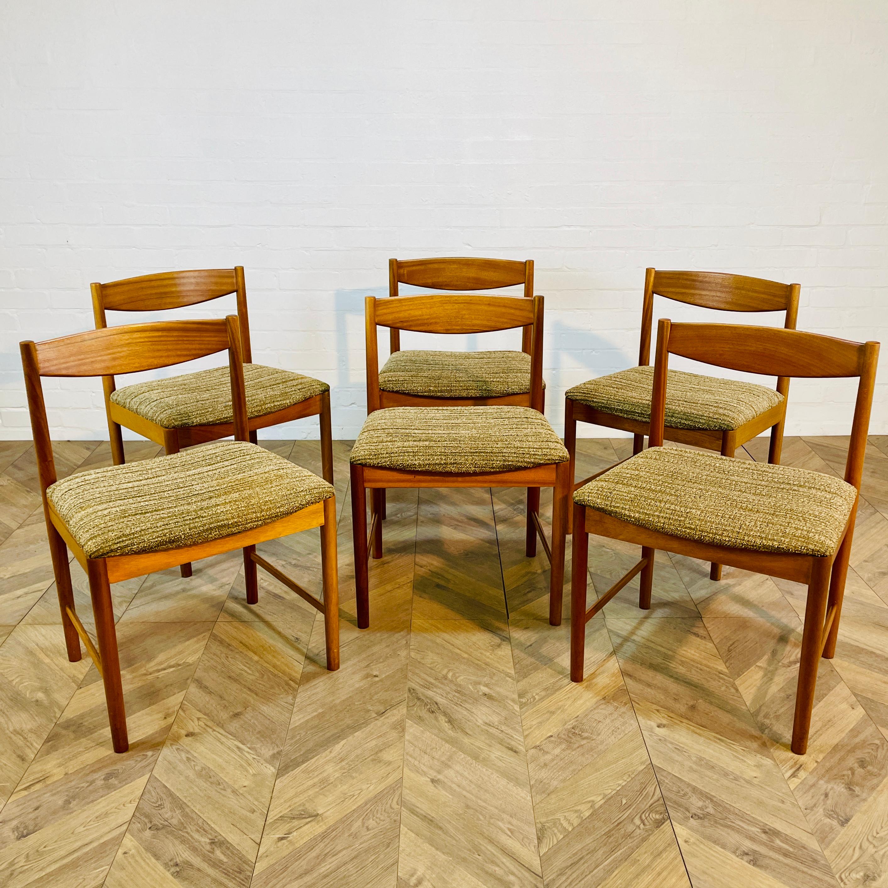 Mid Century McIntosh Extending Teak Dining Table + 8 Matching Chairs, 1970s 6