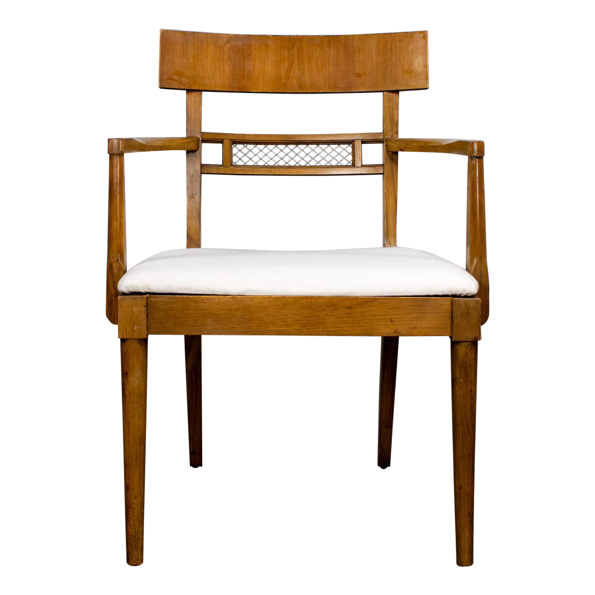 Mid Century MCM Hollywood Regency Accent or Side Chair Attributed to Bernhardt in vendita