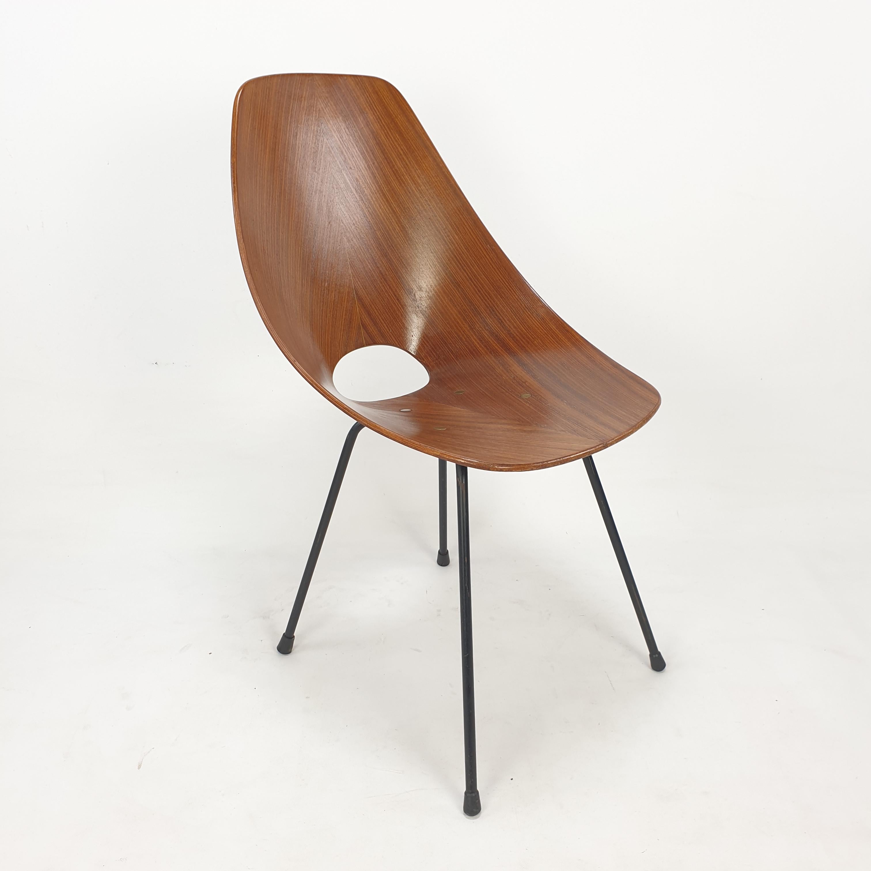 Mid-Century Modern Mid Century Medea Chair by Vittorio Nobili for Fratelli Tagliablue, 50's