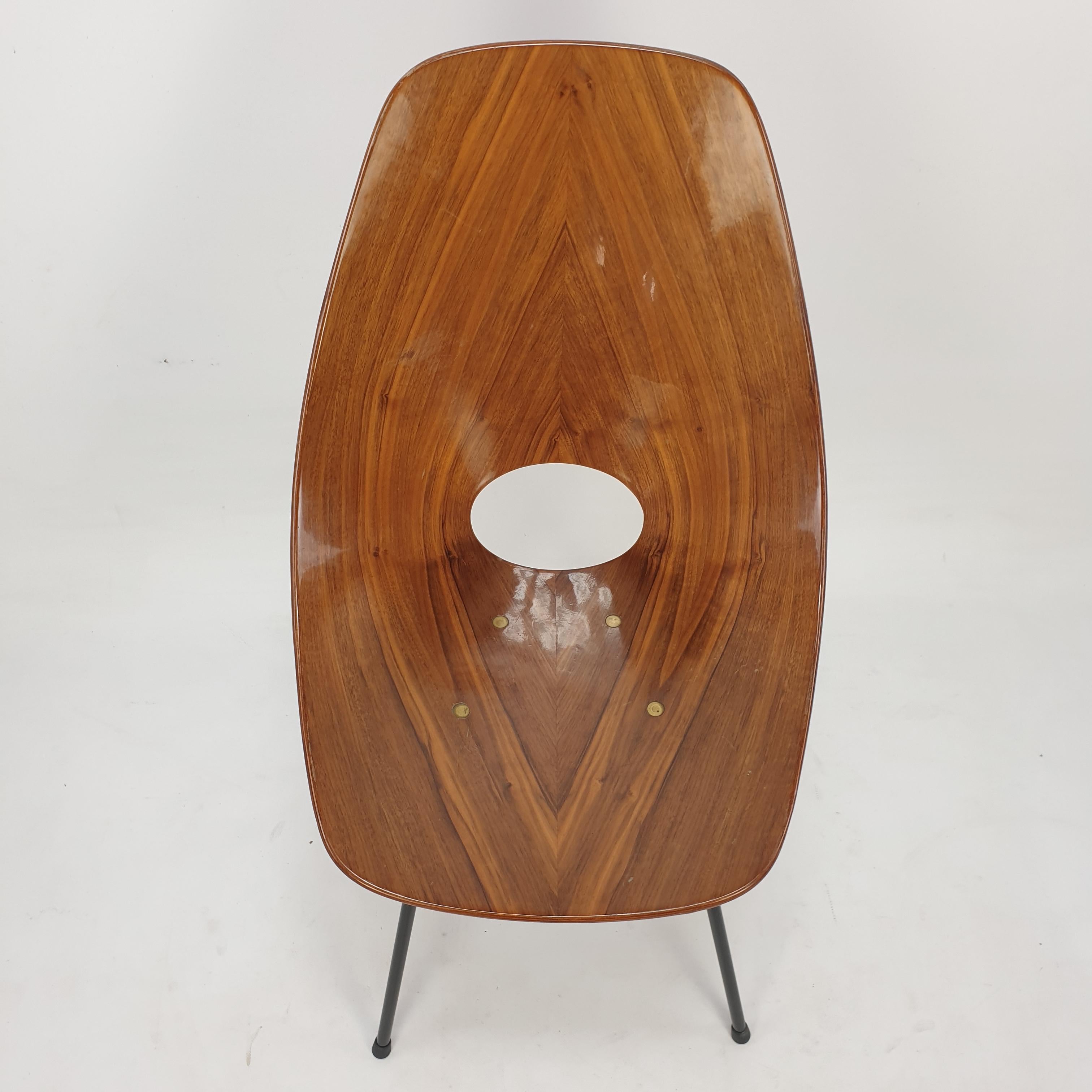 Mid Century Medea Chair by Vittorio Nobili for Fratelli Tagliablue, 50's For Sale 1