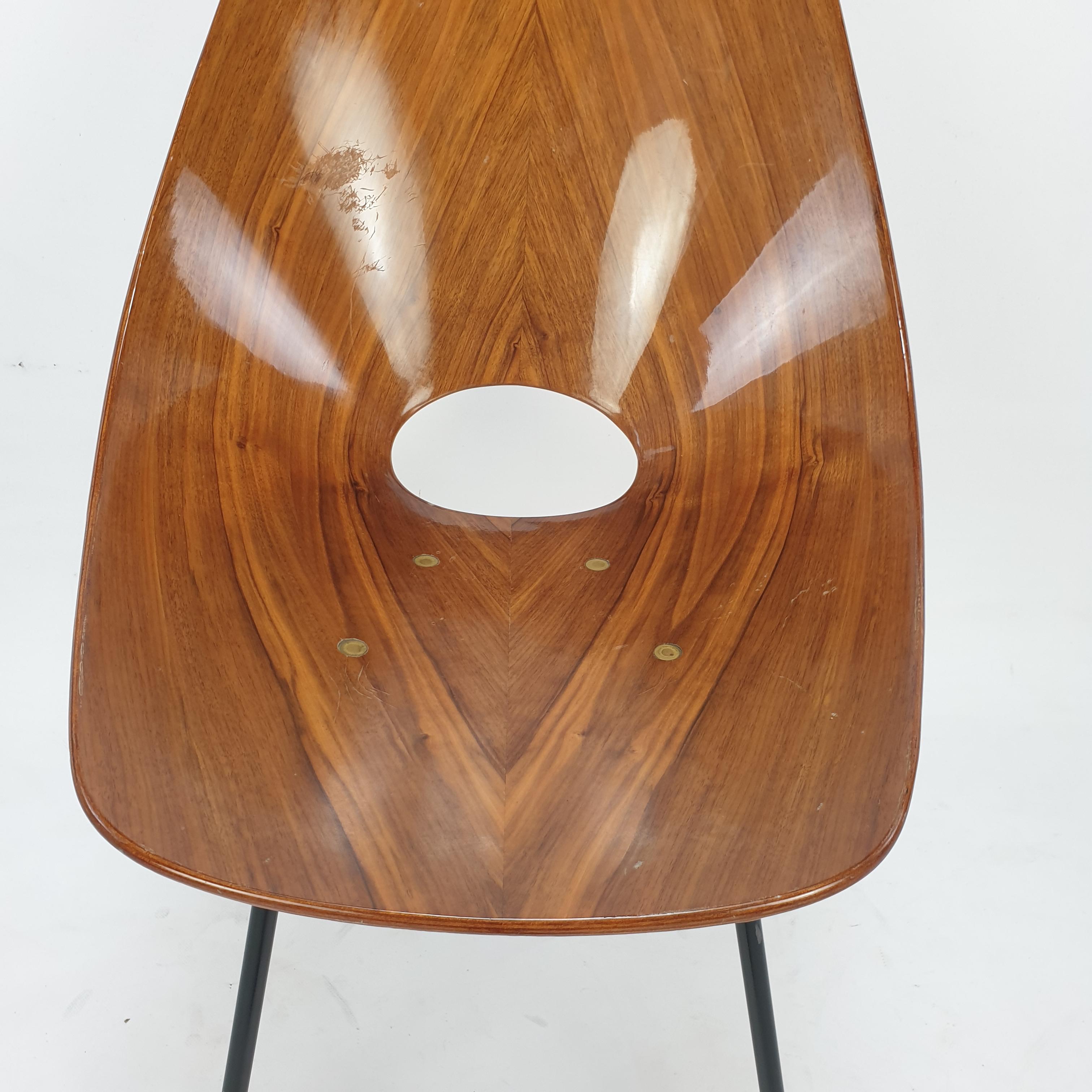Mid Century Medea Chair by Vittorio Nobili for Fratelli Tagliablue, 50's For Sale 2