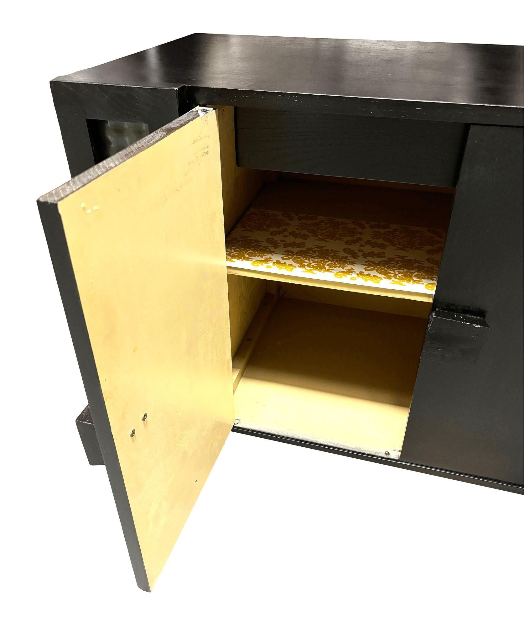 Mid Century Media Storage Credenza (Mitte des 20. Jahrhunderts) im Angebot