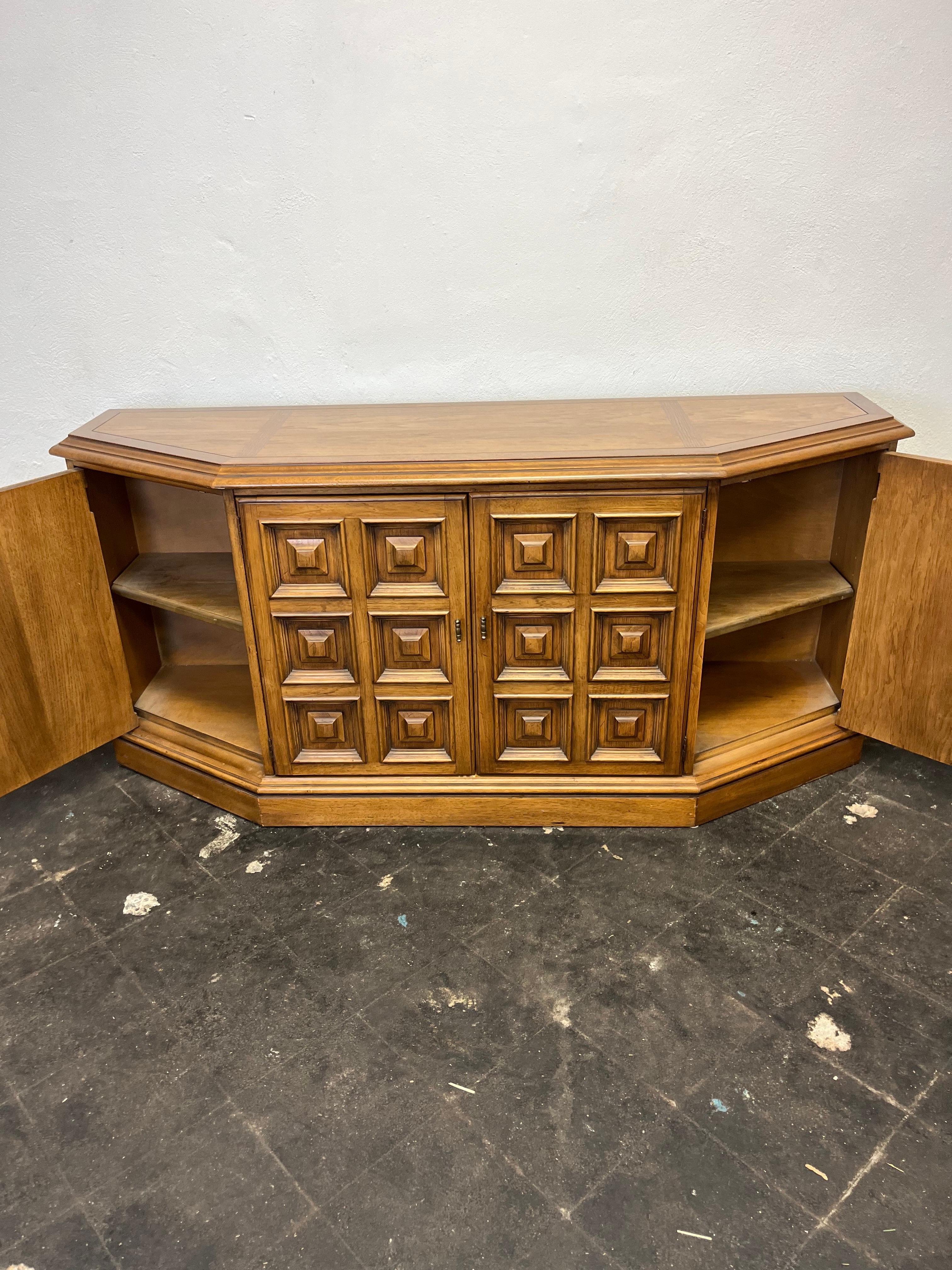 American Mid Century Mediterranean Drexel Esperanto Buffet