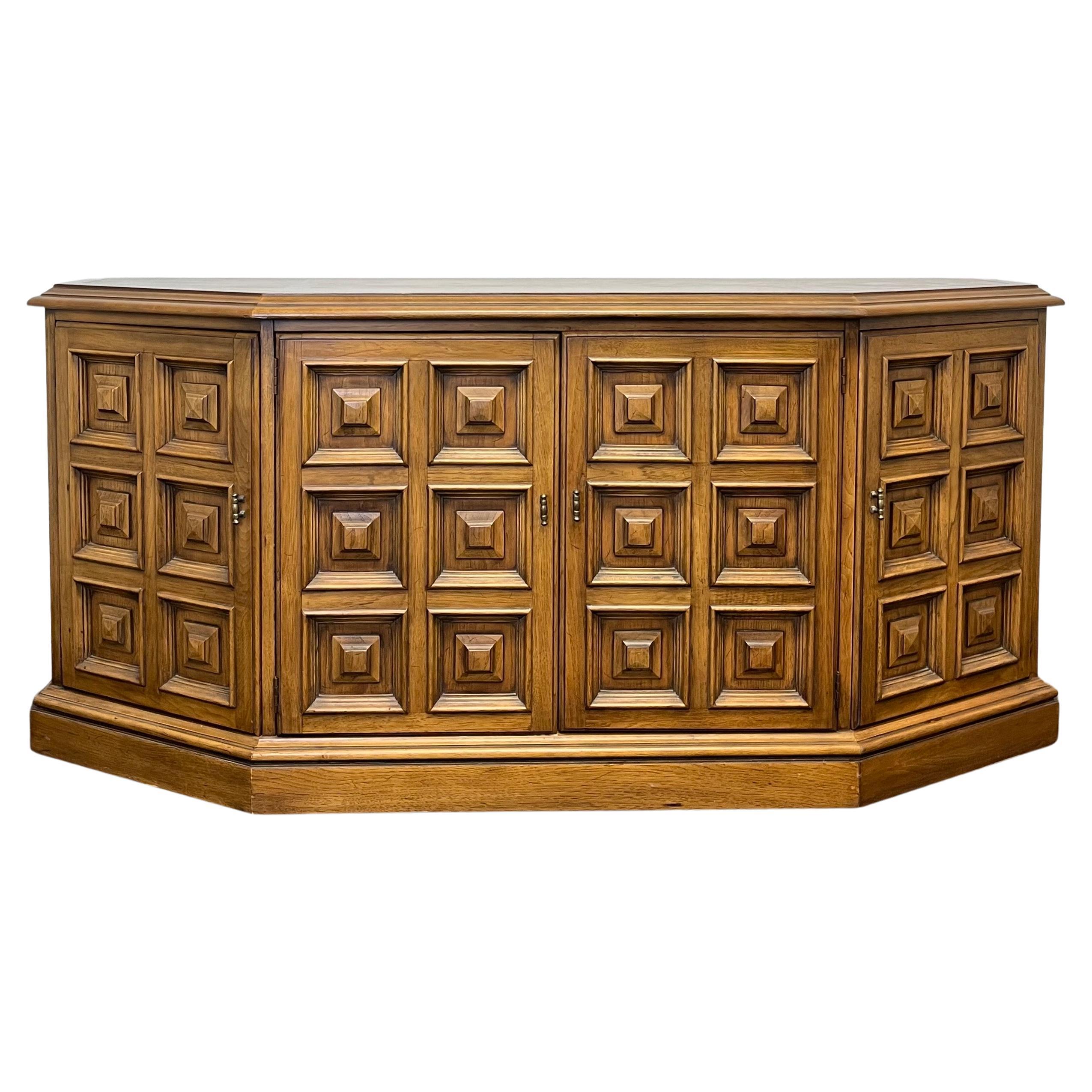 Mid Century Mediterranean Drexel Esperanto Buffet