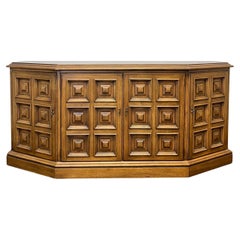 Mid Century Mediterranean Drexel Esperanto Buffet