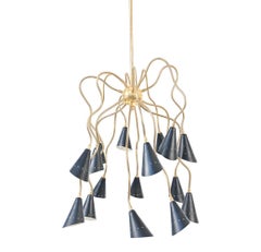 Mid-Century "Medusa" Chandelier Attributed to Stilnovo