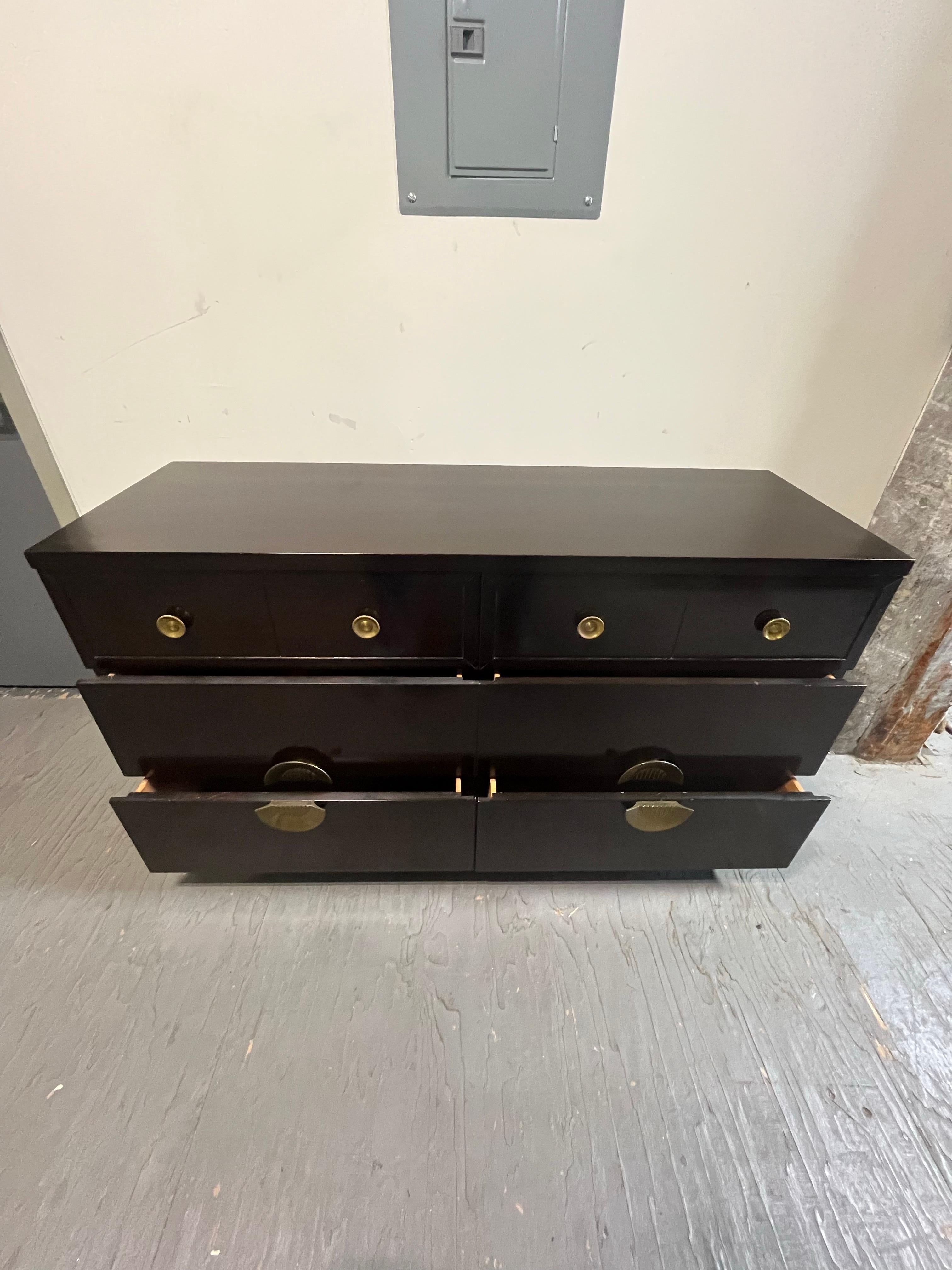 Brass Mid Century Mengel Dresser Raymond Lowey For Sale
