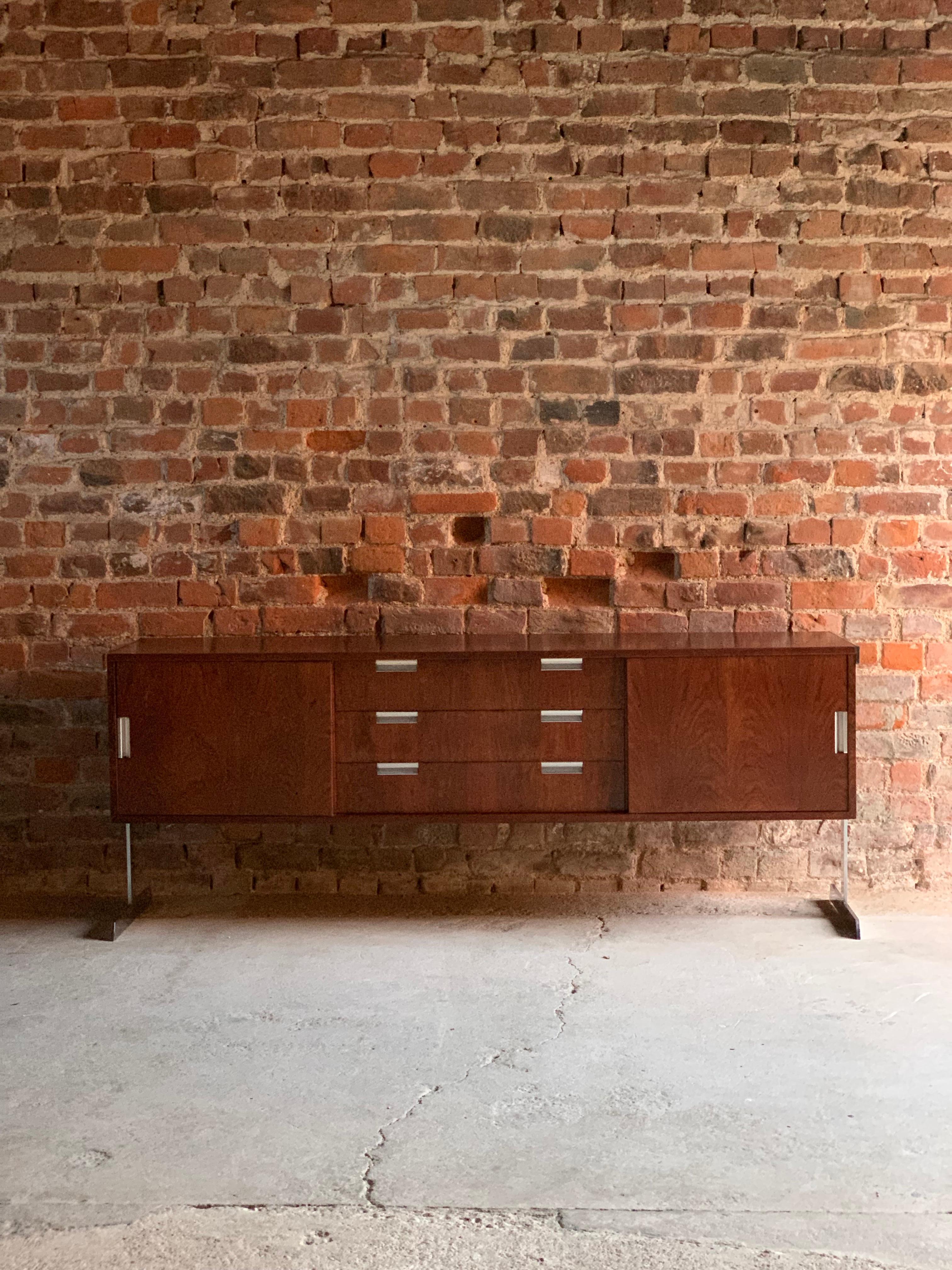 When it comes to coolness in the British furniture world one name stands out above all others and that’s Merrow Associates, our version of Knoll Studio, this super slick, elegant and seriously sought after Merrow Associates sideboard dates to the