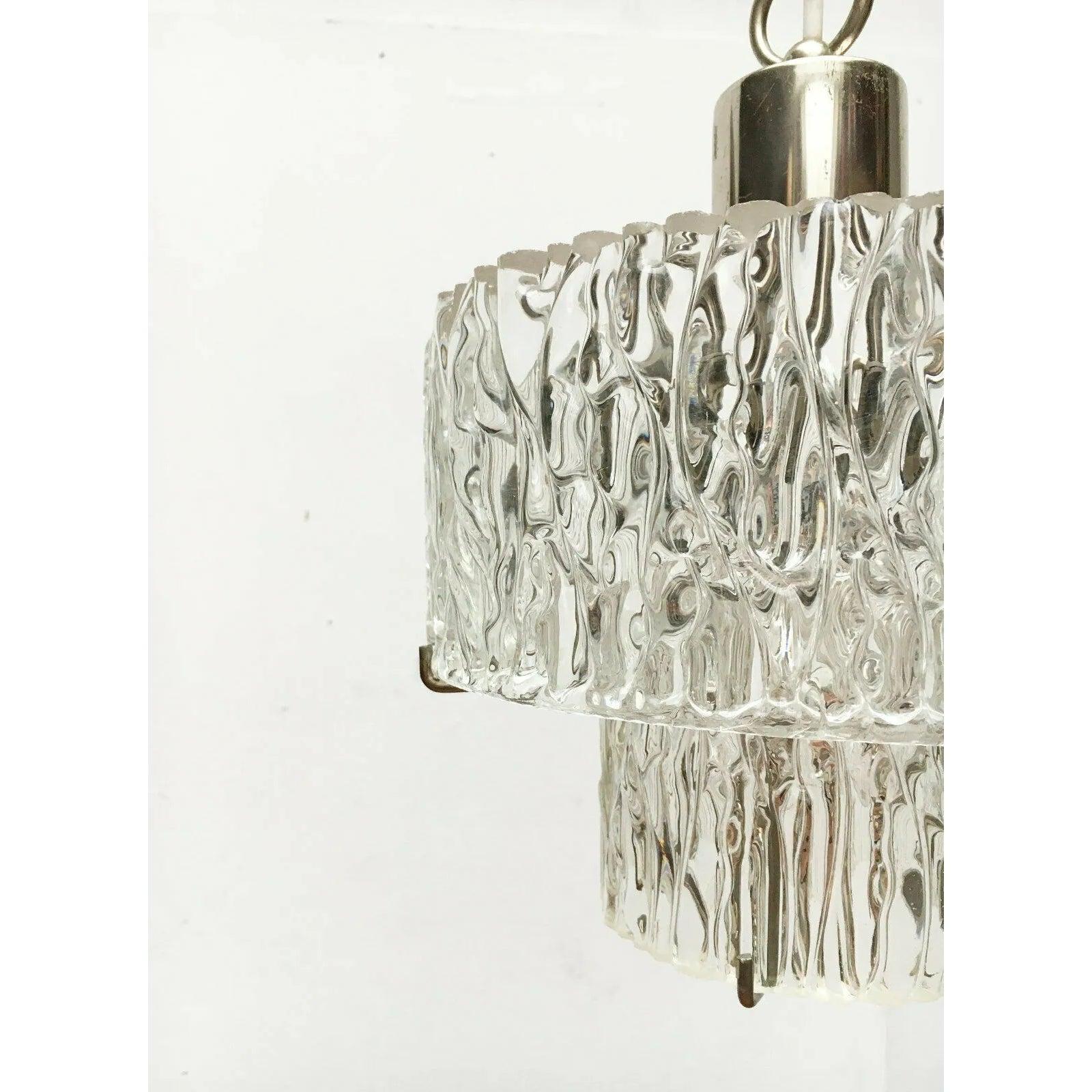 Lampe suspendue du milieu du siècle dernier attribuée à Kalmar Franken, années 1960 en vente 1