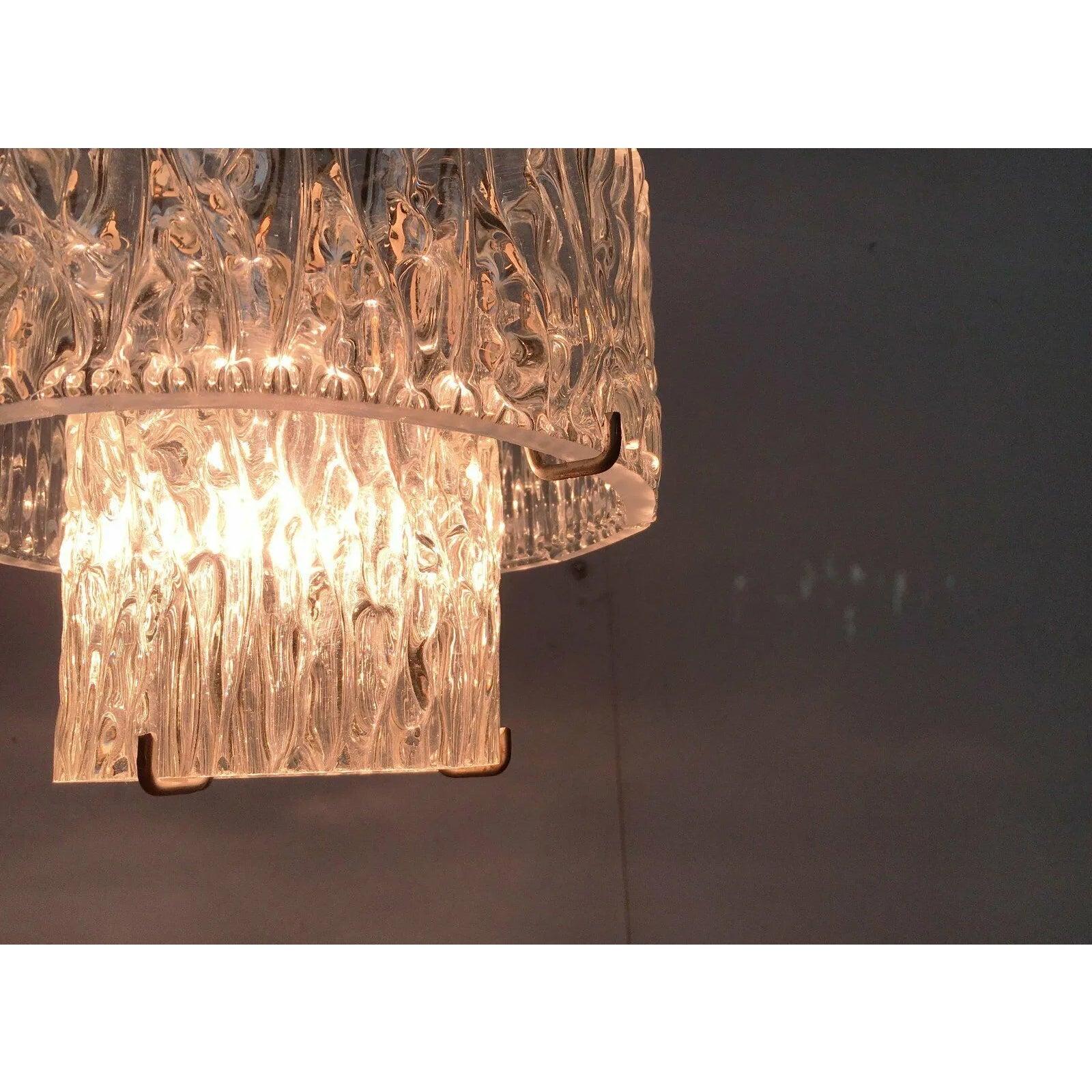Lampe suspendue du milieu du siècle dernier attribuée à Kalmar Franken, années 1960 en vente 2